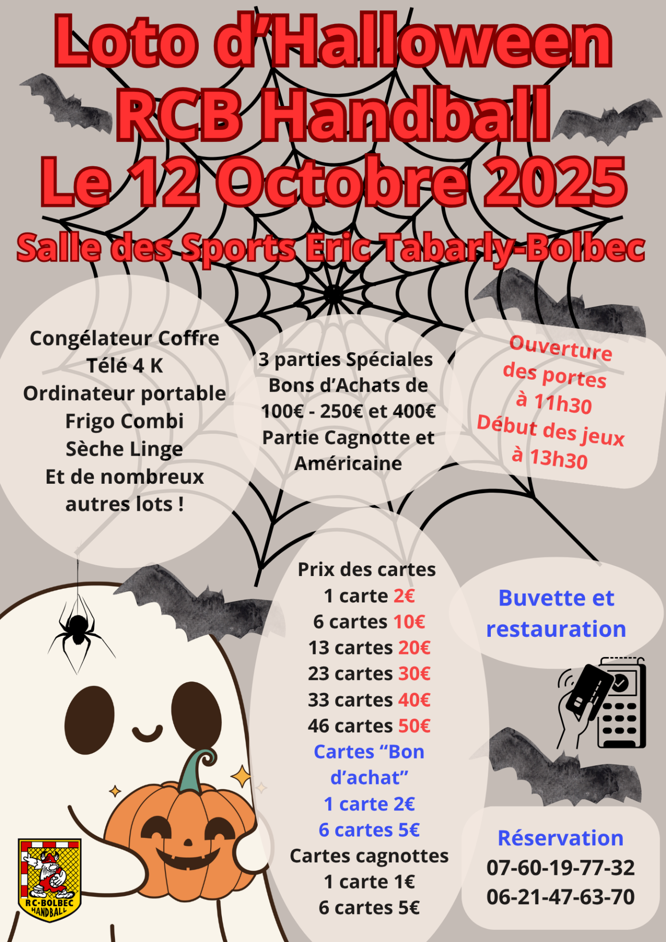 Loto d halloween 1