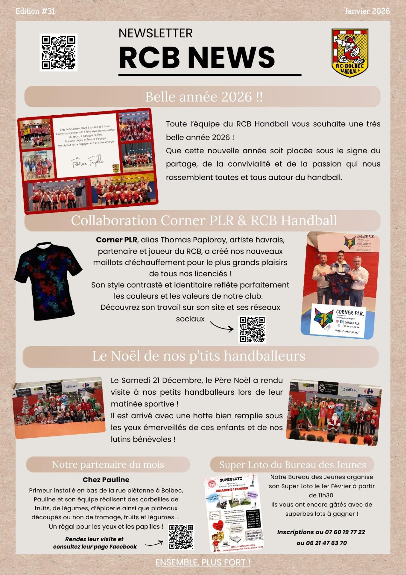 Newsletter janvier 2026